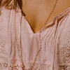 Atelier Long Beaded Chain Necklace