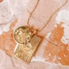 Capricorn Stargazer Zodiac Necklace