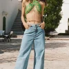 Classic Denim Cropped Jeans