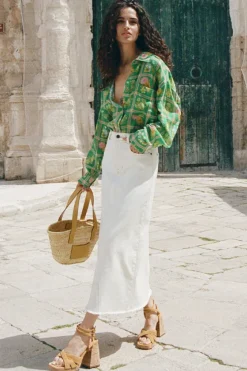 Eve Denim Skirt