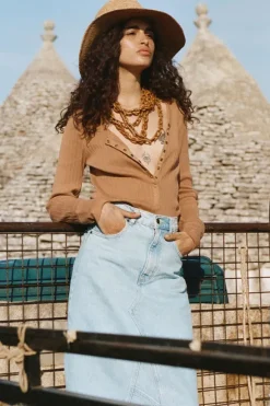 Eve Denim Skirt