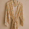 Fleur Robe and Eye Mask Set