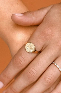 Libra Stargazer Zodiac Ring