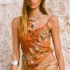 Mojave Lily Lace Up Cami