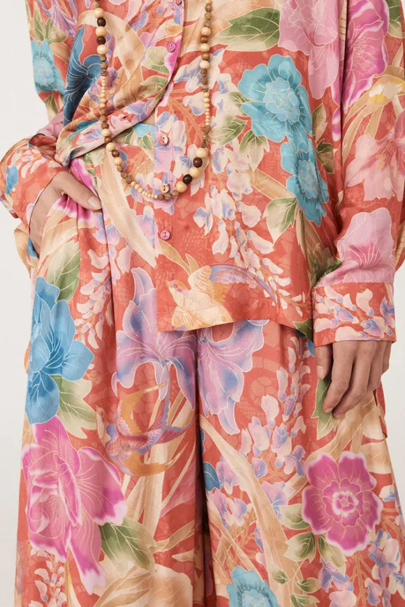 Painter's Garden Wide Leg Pant