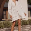 Stevie Lace Boho Mini Dress