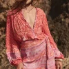 Sunshine Bandit Wrap Mini Skirt