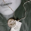 Virgo Stargazer Zodiac Necklace